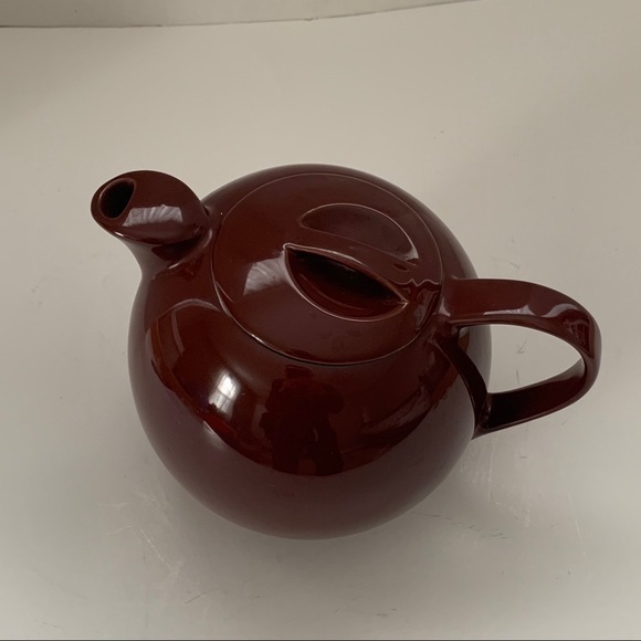 Mikasa Global Cuisine Red Teapot GC505 - Picture 4 of 10